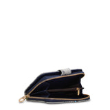 Portafoglio in Pelle Vegana Blu