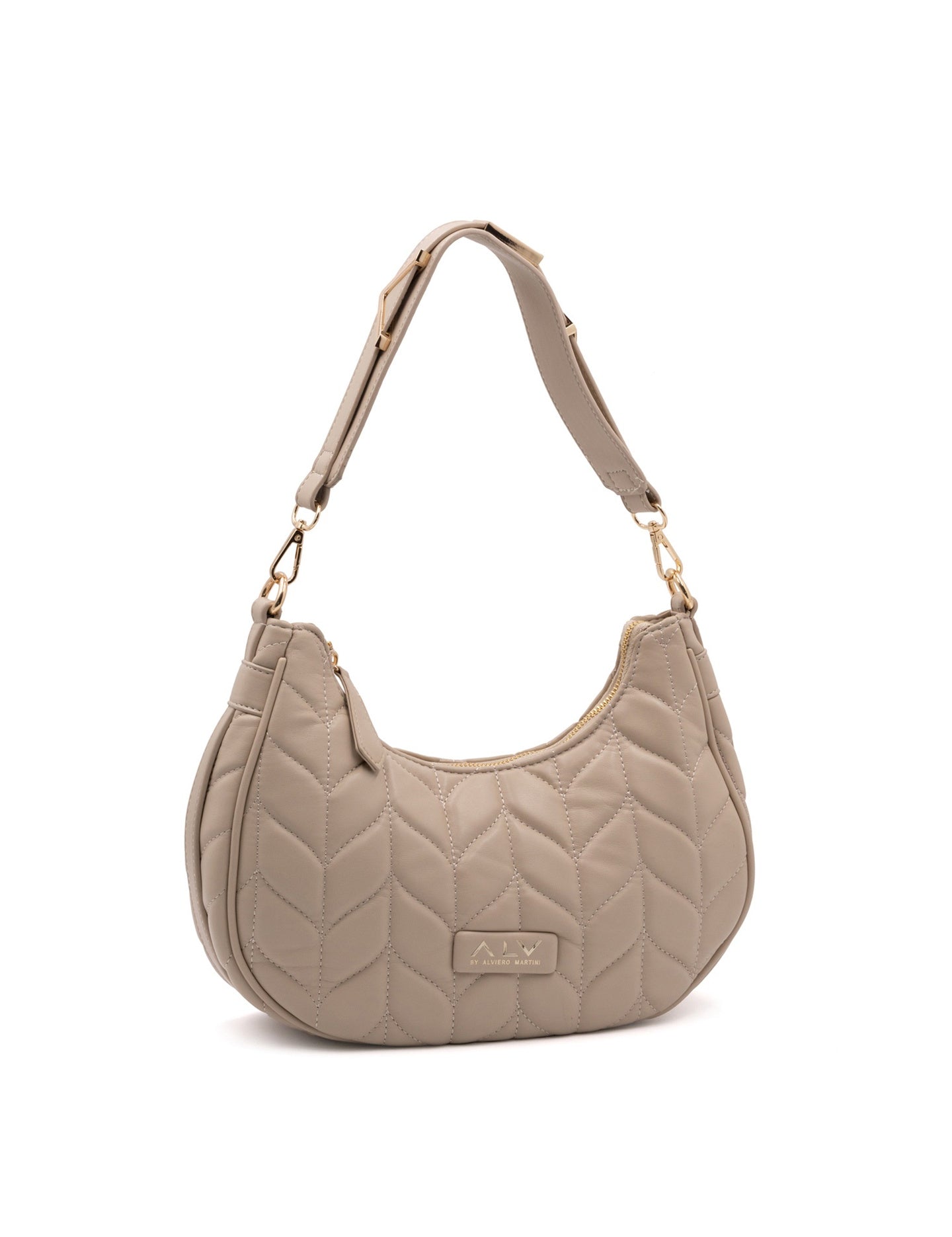 ALV Damen-Schultertasche – Weiß