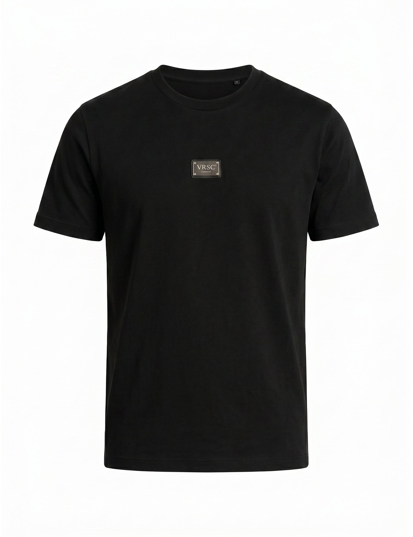 T-shirt in Cotone Nero VRSC Very Random Solid Chic