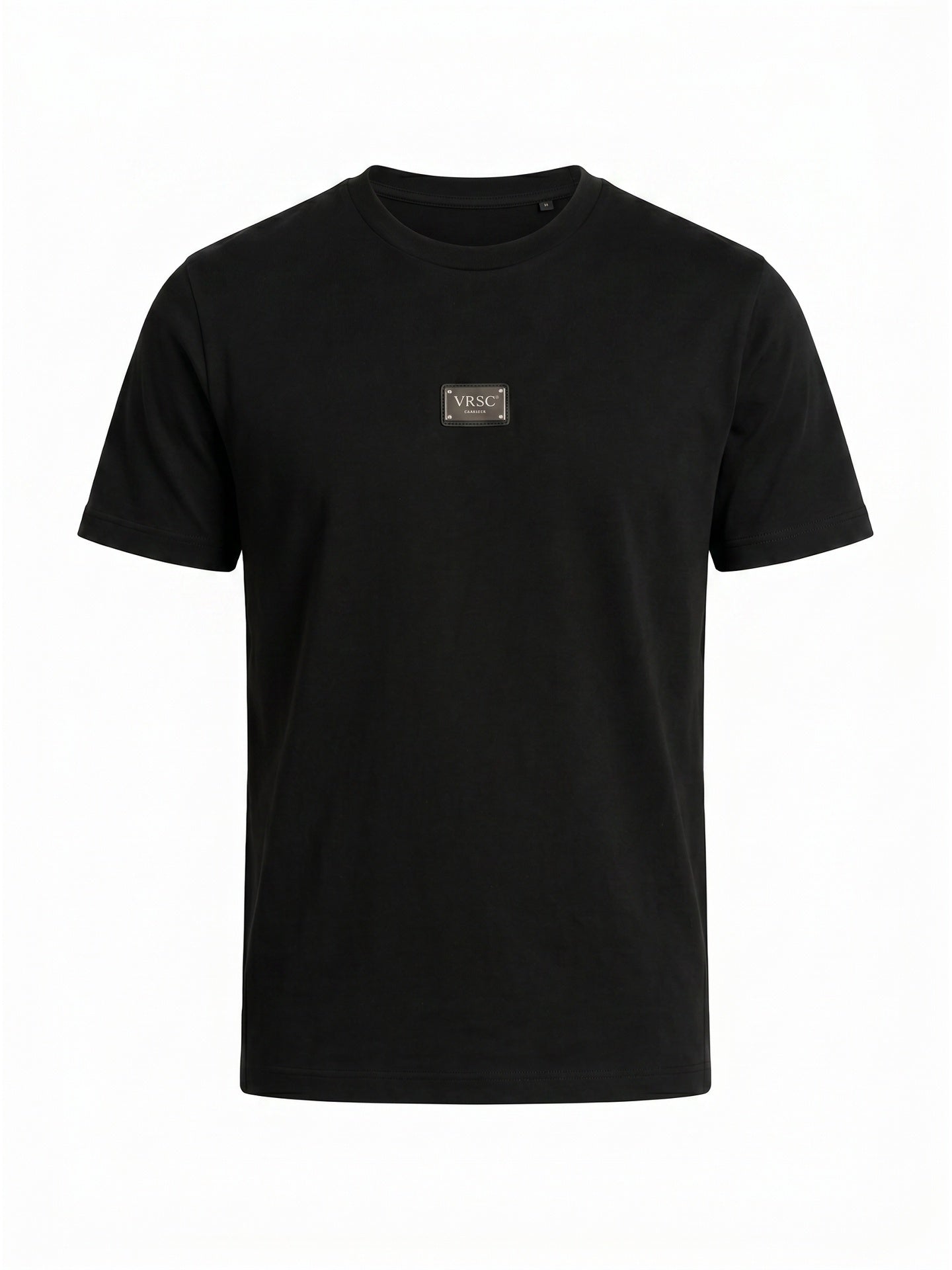 T-shirt in Cotone Nero VRSC Very Random Solid Chic