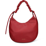Borsa a Spalla in Pelle Vegana Rosso Pierre Cardin