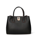 Borsa a Mano in Pelle Vegana Nero Pierre Cardin