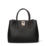 Borsa a Mano in Pelle Vegana Nero Pierre Cardin