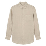 Camicia in Lino Beige