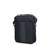 Borsa a Tracolla in 100% Pu Vegan Leather Blu