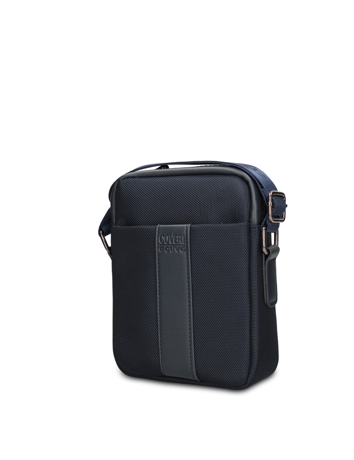 Borsa a Tracolla in 100% Pu Vegan Leather Blu
