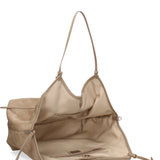 Borsa a Spalla in Vera Pelle Cappuccino