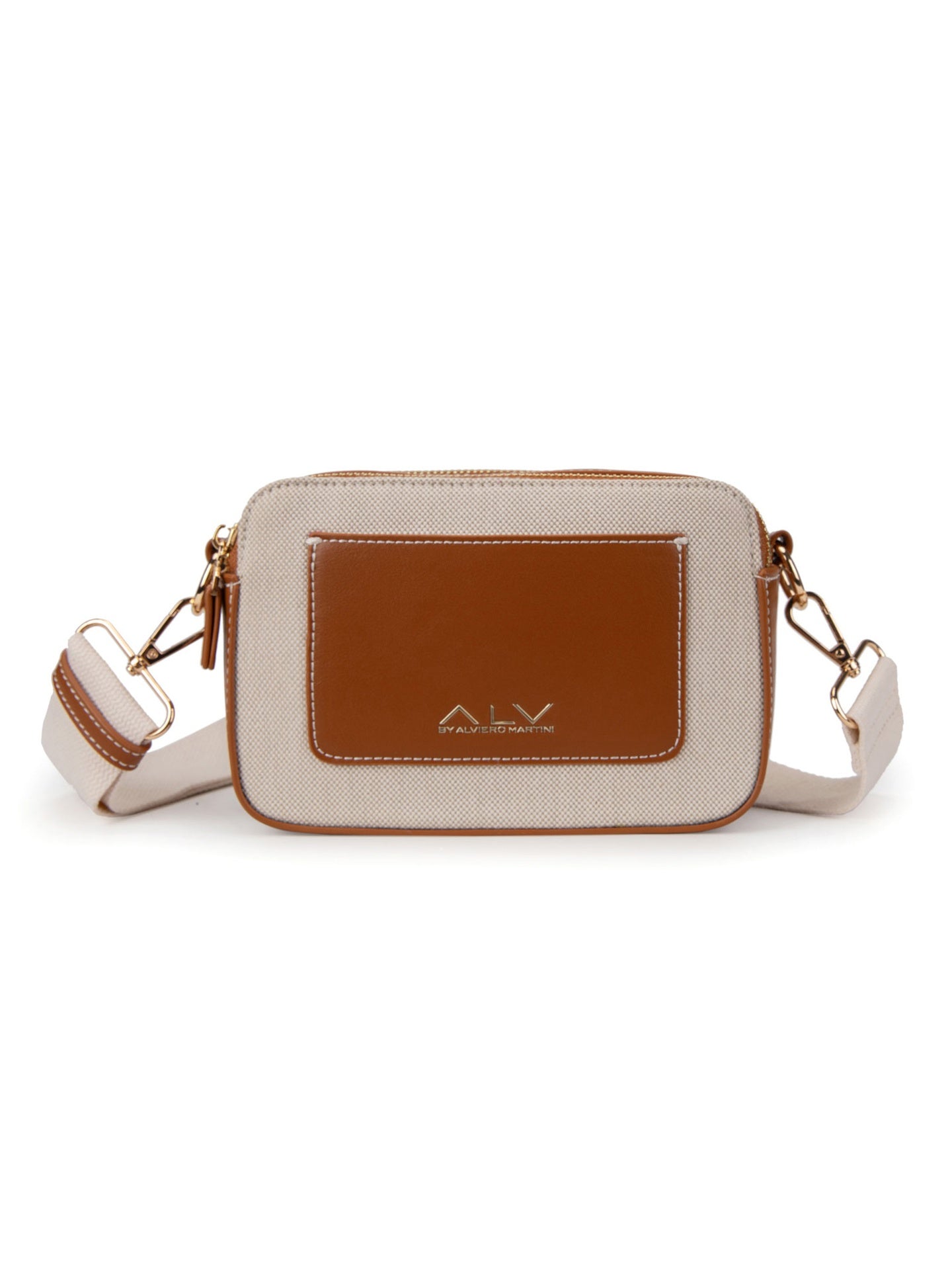Borsa A Tracolla da donna ALV - Marrone Chiaro