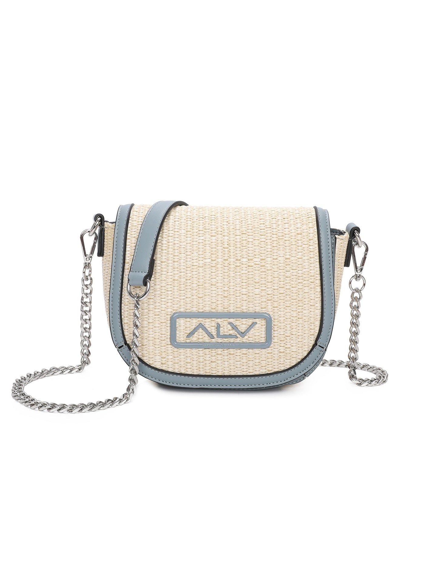 Borsa A Tracolla da donna ALV - Blu Chiaro