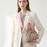Borsa Shopper in Cotone Rosa