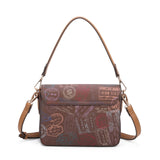 Borsa A Spalla da donna ALV - Marrone