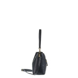 Borsa a Spalla in Vera Pelle Nero