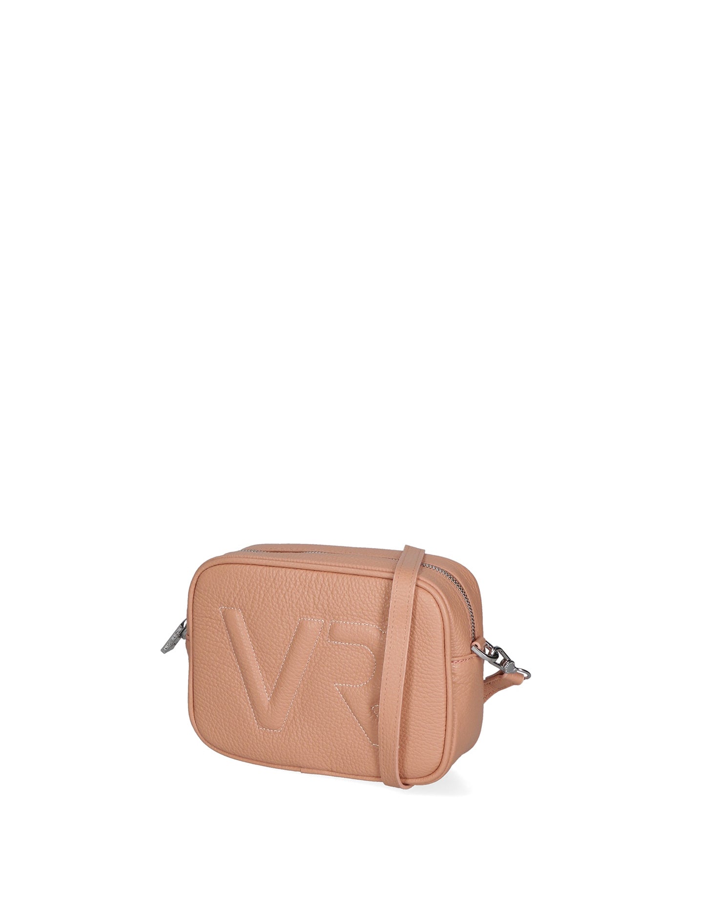 Borsa a Tracolla in Dollaro Leather Rosa
