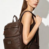 Zaino in Poliestere 100% Marrone Scuro