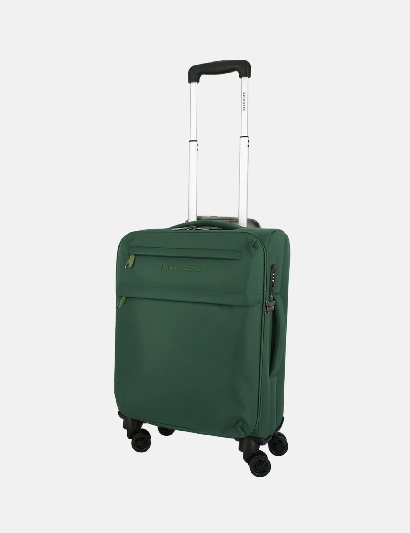 Borsa shopper in Poliestere Verde Militare