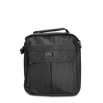 Borsa a Tracolla in 100% Pu Vegan Leather Nero