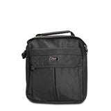 Borsa a Tracolla in 100% Pu Vegan Leather Nero