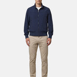 Giubbotto in Nylon Blu Navy