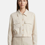 Vestito in Viscosa Beige Roberta Rossi