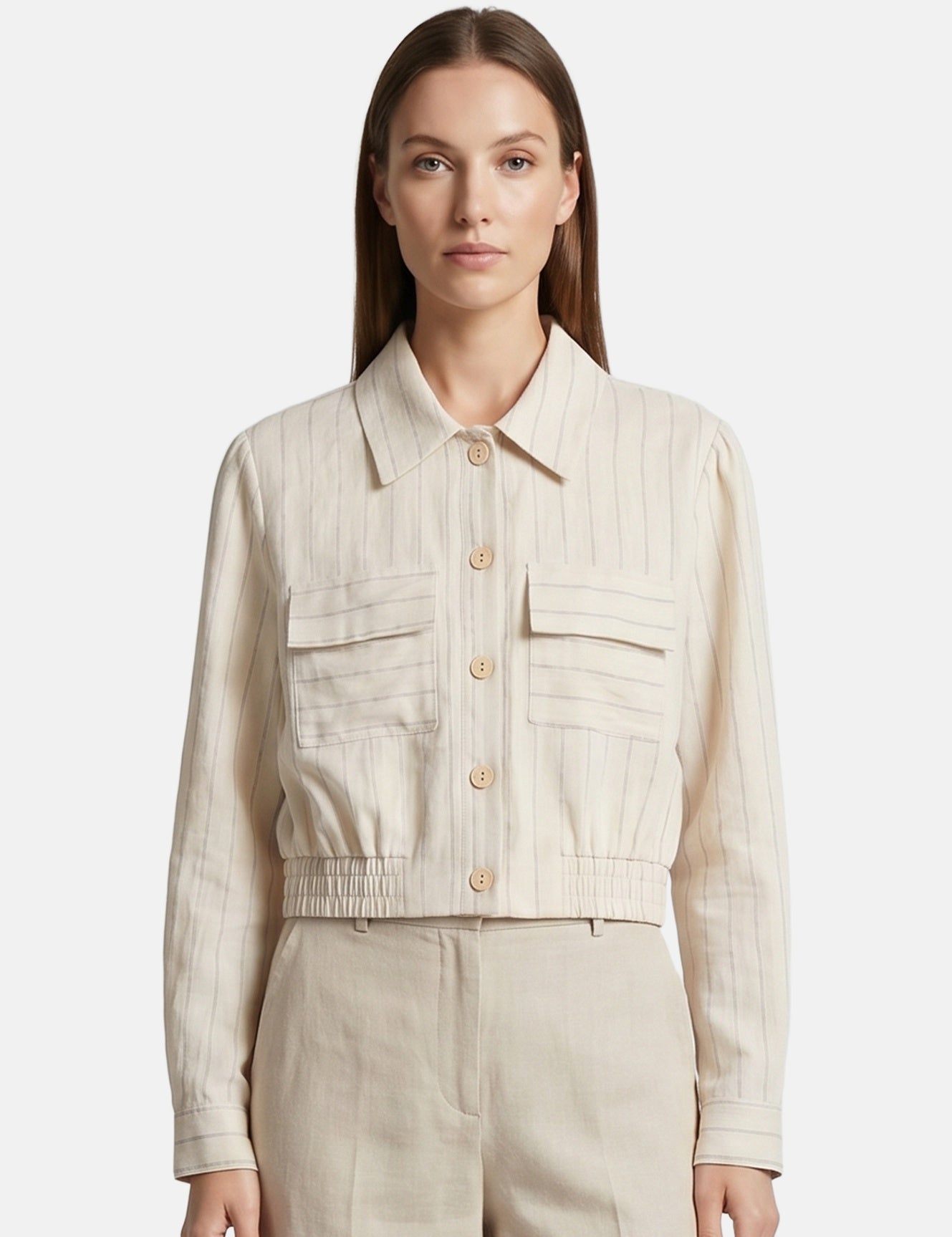 Vestito in Viscosa Beige Roberta Rossi