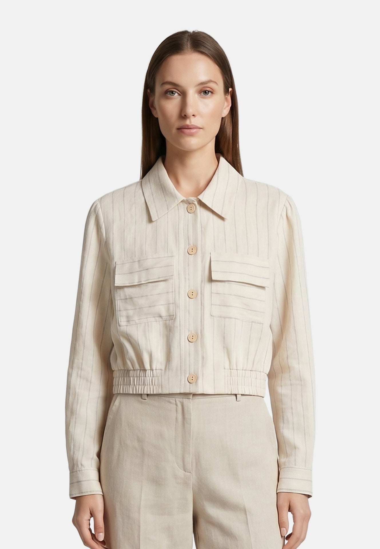 Vestito in Viscosa Beige Roberta Rossi