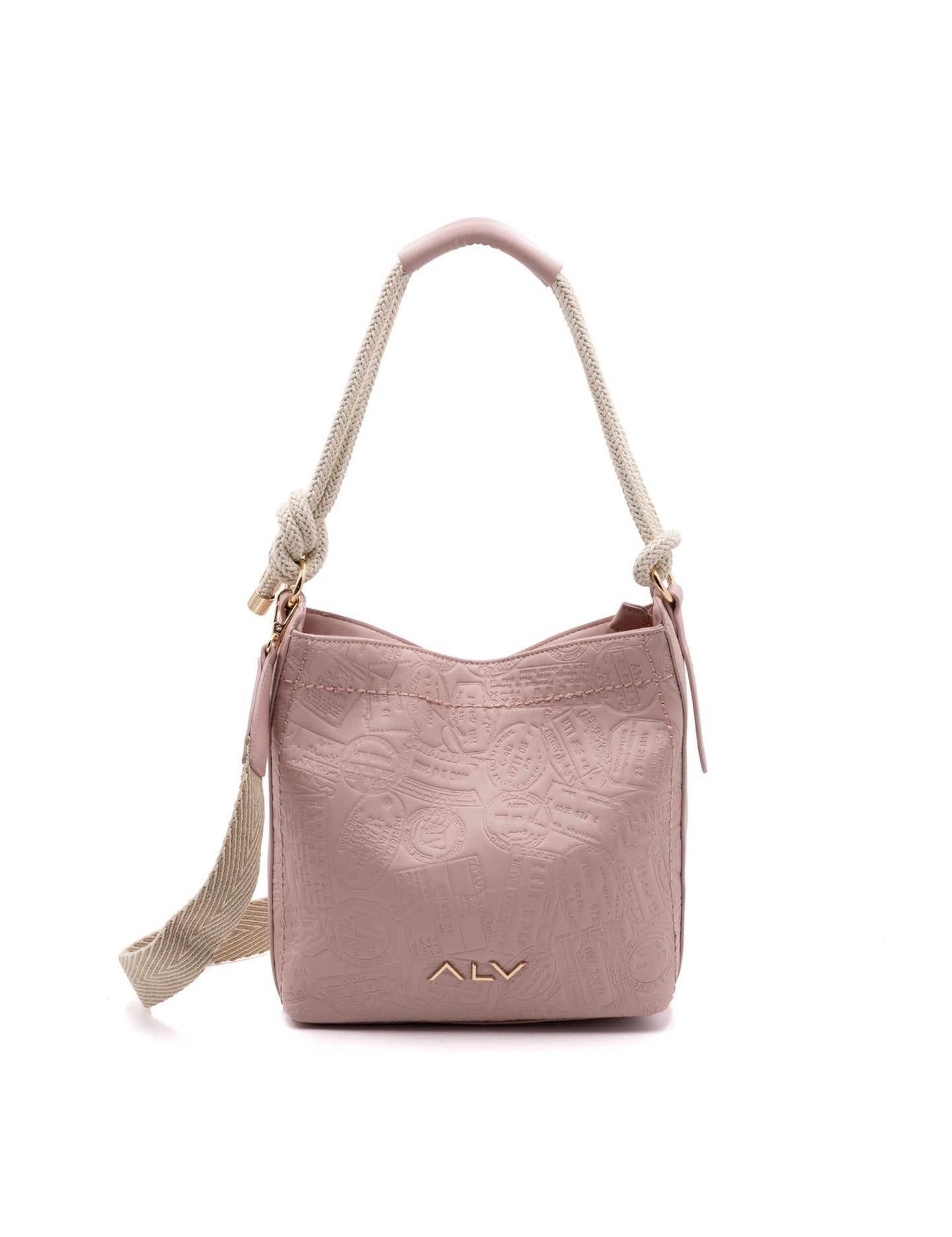 Borsa A Spalla da donna ALV - Rosa