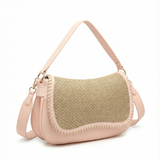 Borsa a Tracolla in Poliestere Beige