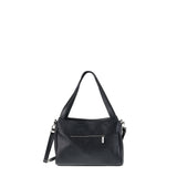 Borsa a Spalla in Vera Pelle Nero
