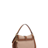 Canvas Leather Handbag