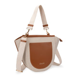 ALV Damen-Schultertasche – Hellbraun