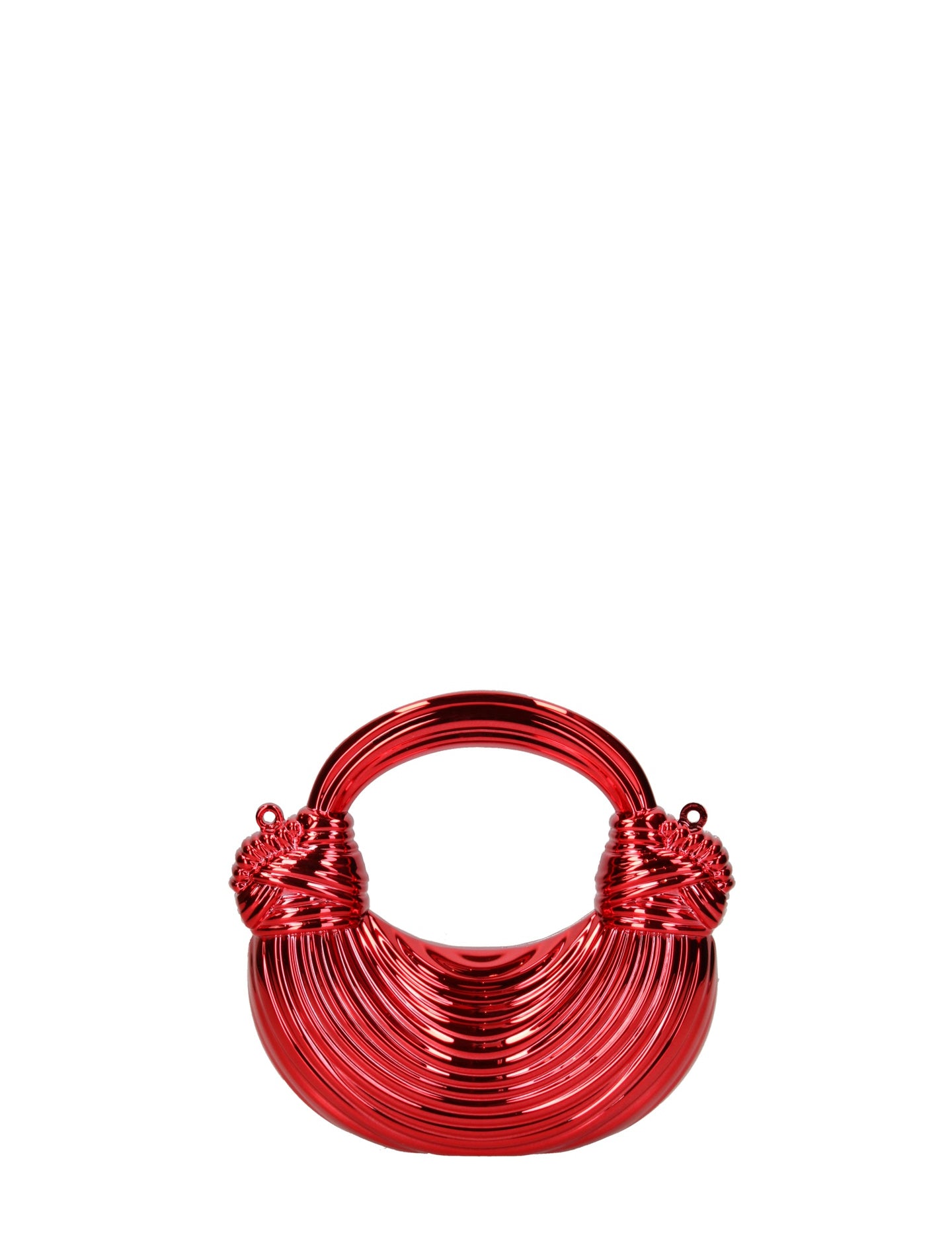 Borsa a Tracolla in Pvc Rosso Chiara Ferretti