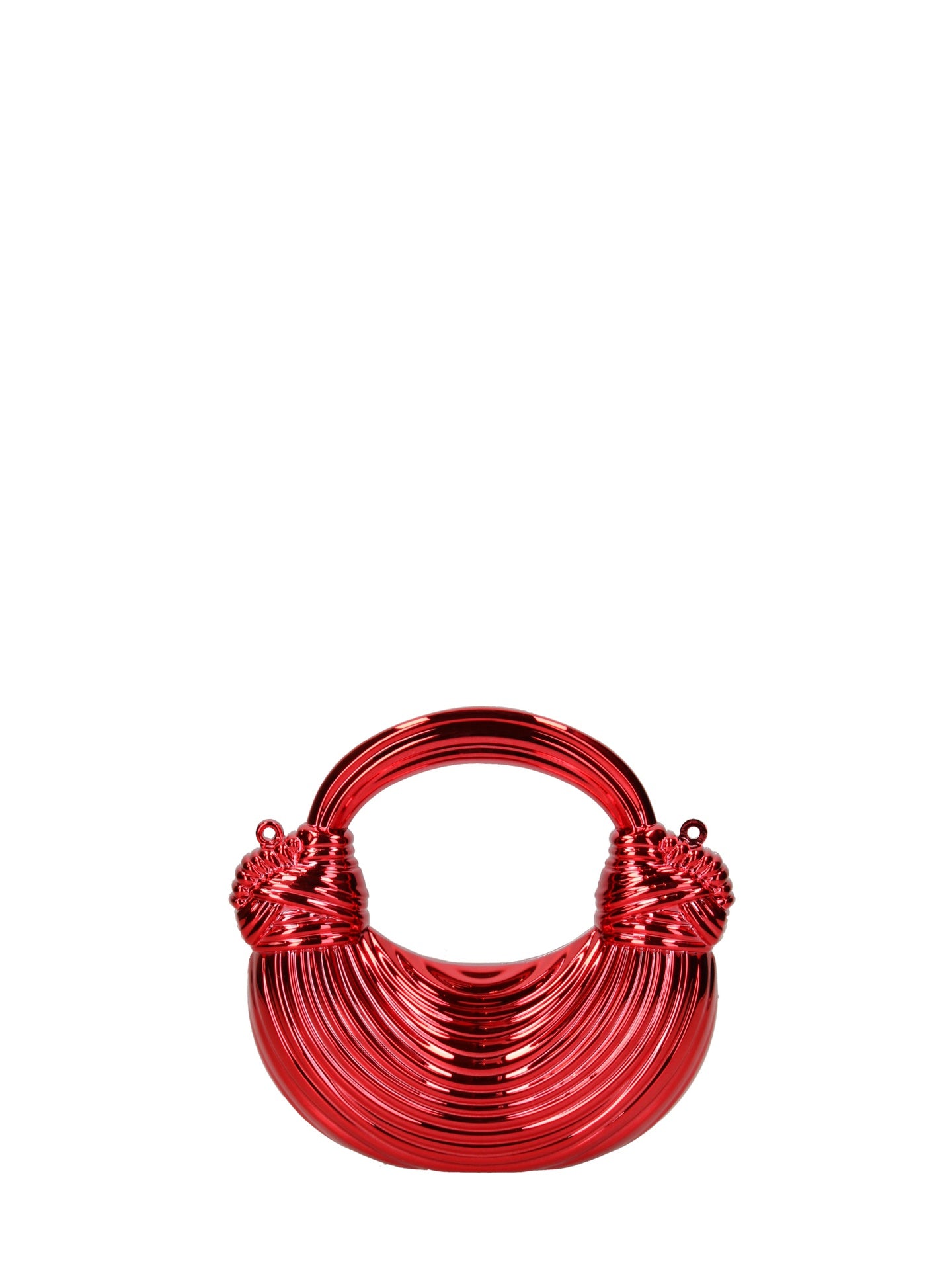 Borsa a Tracolla in Pvc Rosso Chiara Ferretti