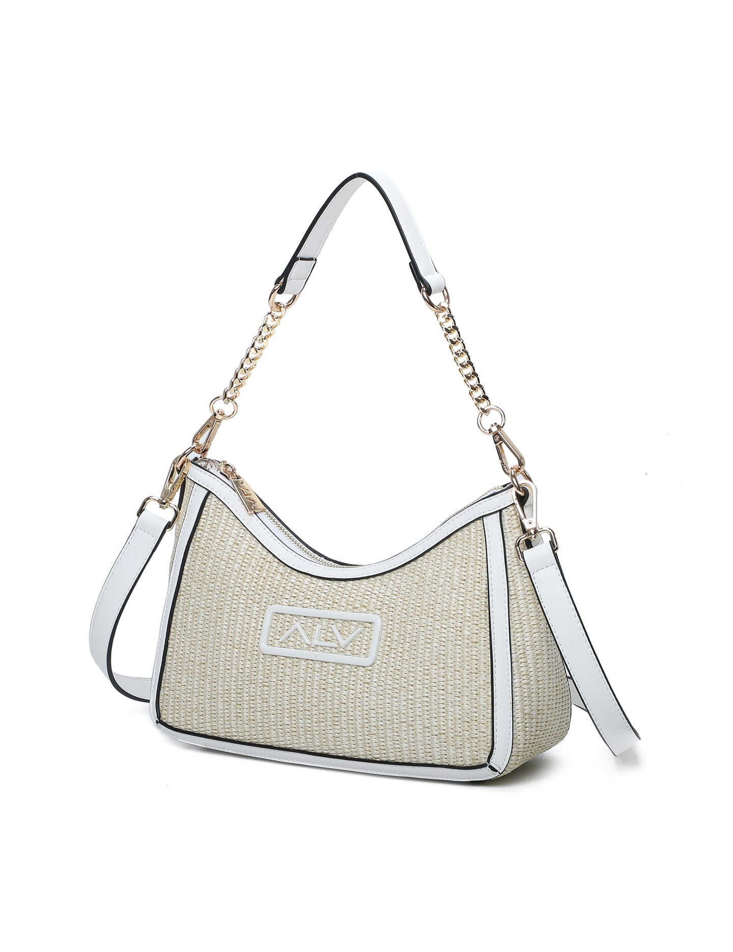 Borsa A Tracolla da donna ALV - Bianco