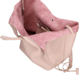 Borsa a Mano in Vera Pelle Nudo