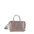 Borsa a Mano in Vera Pelle Taupe Pierre Cardin