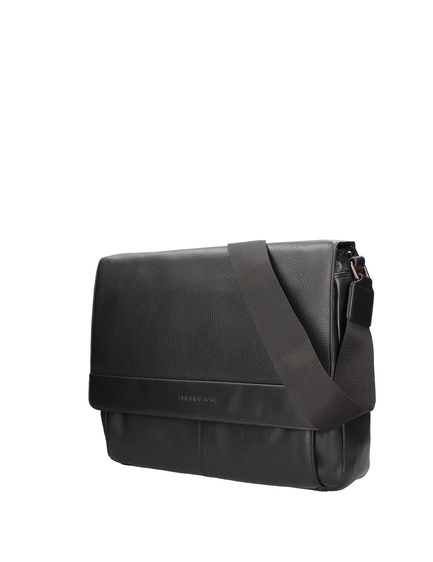 Borsa a Tracolla in Vera Pelle Nero