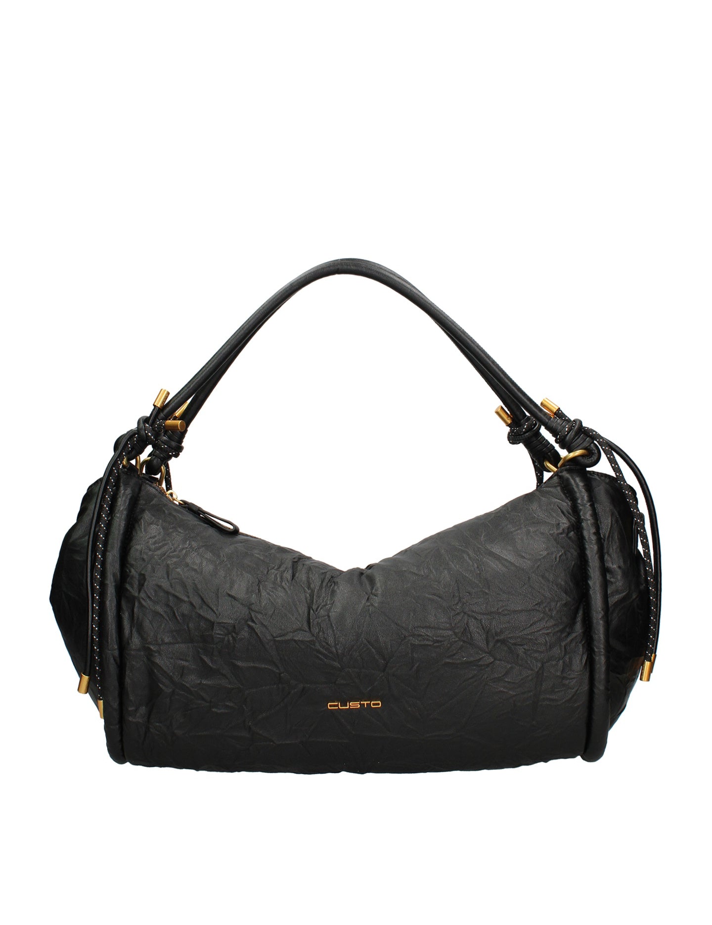 Borsa a spalla CUSTO - Nero