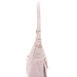 Borsa a Spalla in Pelle Vegana Beige