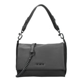 Borsa a spalla CUSTO - Nero