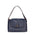 Borsa a Mano in Pelle Vegana Blu Pierre Cardin