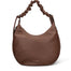Borsa a Spalla in Pelle Vegana Marrone Pierre Cardin