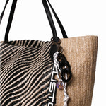 Borsa a Mano in Pelle Vegana Nero