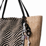 Borsa a Mano in Pelle Vegana Nero