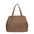 Borsa a Mano in Pelle Vegana Taupe Pierre Cardin