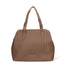 Borsa a Mano in Pelle Vegana Taupe Pierre Cardin