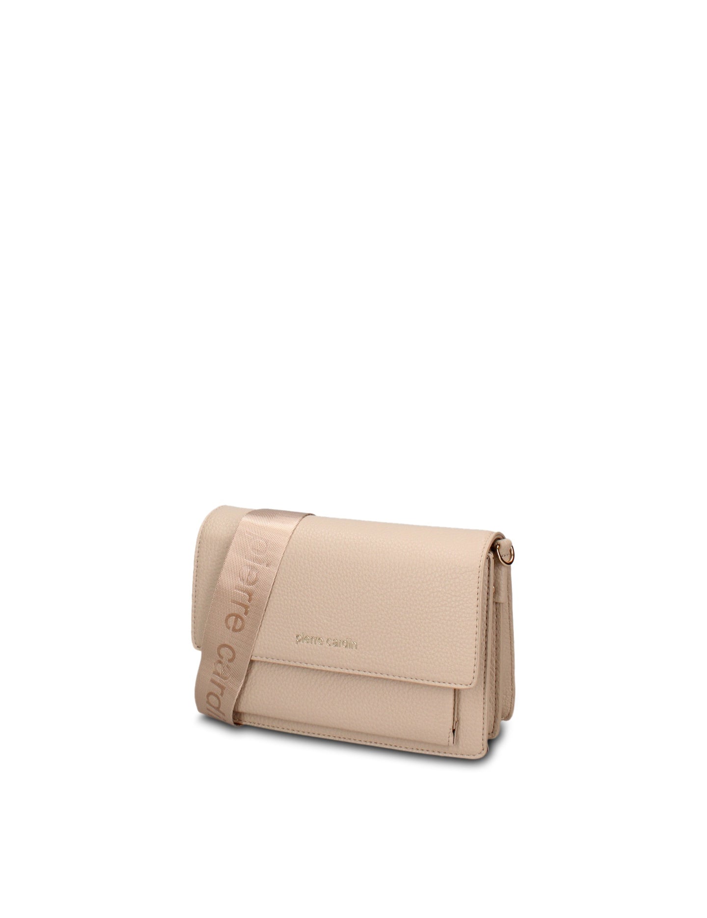 Borsa a Tracolla in Pelle Vegana Taupe