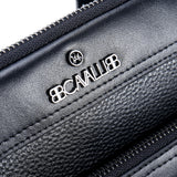 Borsa a Tracolla in Vera Pelle Nero