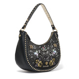 Borsa a Mano da Donna in Pelle Vegana Nero