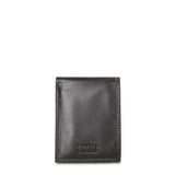 Portafoglio in Vera Pelle Nero