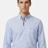 Camicia in Cotone Blu Navigare